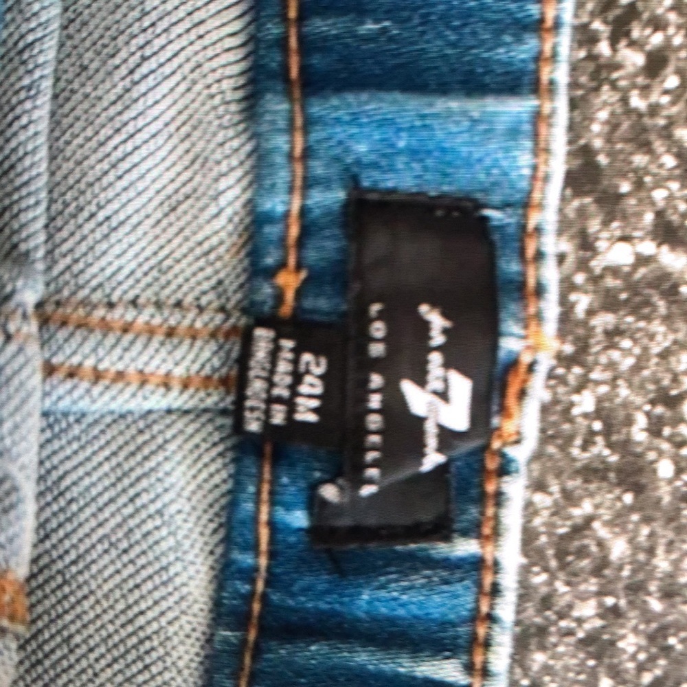 7 for all mankind jeans blue - Picture 2 of 4